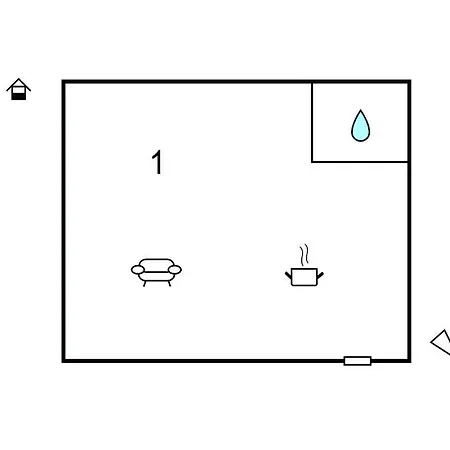 1 Bedroom Lovely In Apartman